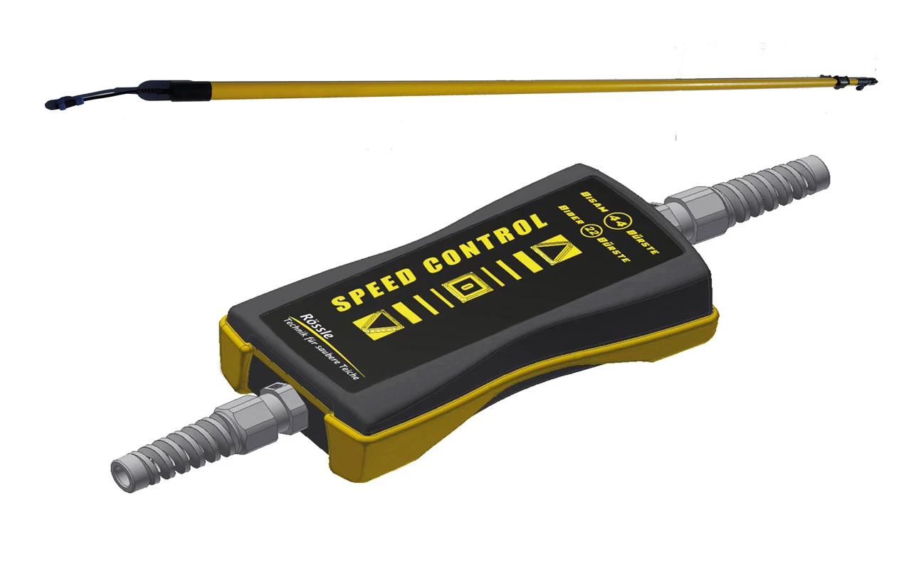 TRIOVAL GFK Teleskopstange mit Spiralkabel und Speed control